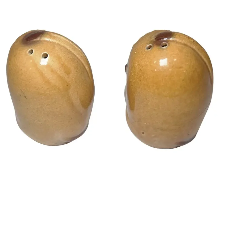 Vintage Googly Eye Gorilla Salt Pepper Shakers Japan MCM Kitsch Monkey Pair